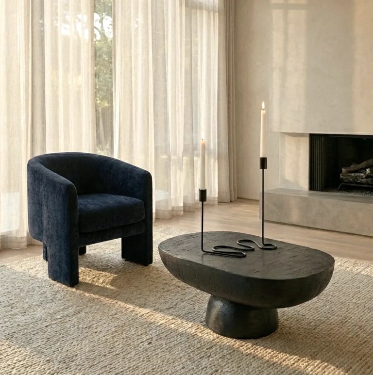 interior ave memphis accent chair midnight blue interior ave memphis accent chair midnight blue