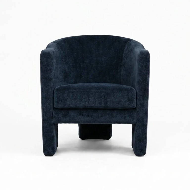 interior ave memphis accent chair midnight blue interior ave memphis accent chair midnight blue
