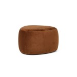interior ave cove pebble ottoman cinnamon interior ave cove pebble ottoman cinnamon