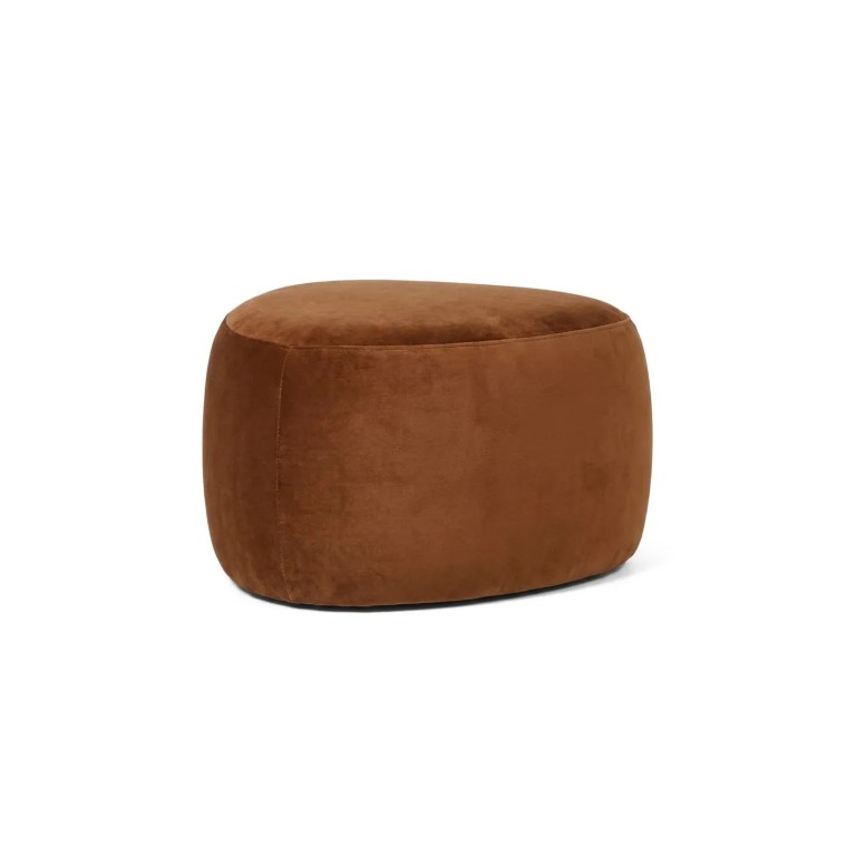 interior ave cove pebble ottoman cinnamon interior ave cove pebble ottoman cinnamon