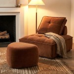 interior ave cove pebble ottoman cinnamon interior ave cove pebble ottoman cinnamon