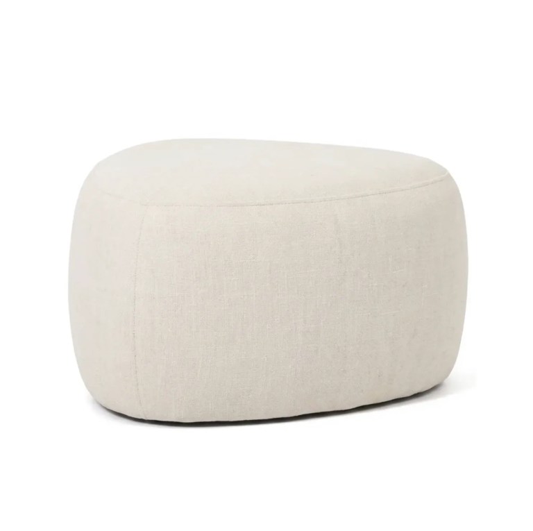 interior ave cove pebble ottoman vanilla interior ave cove pebble ottoman vanilla