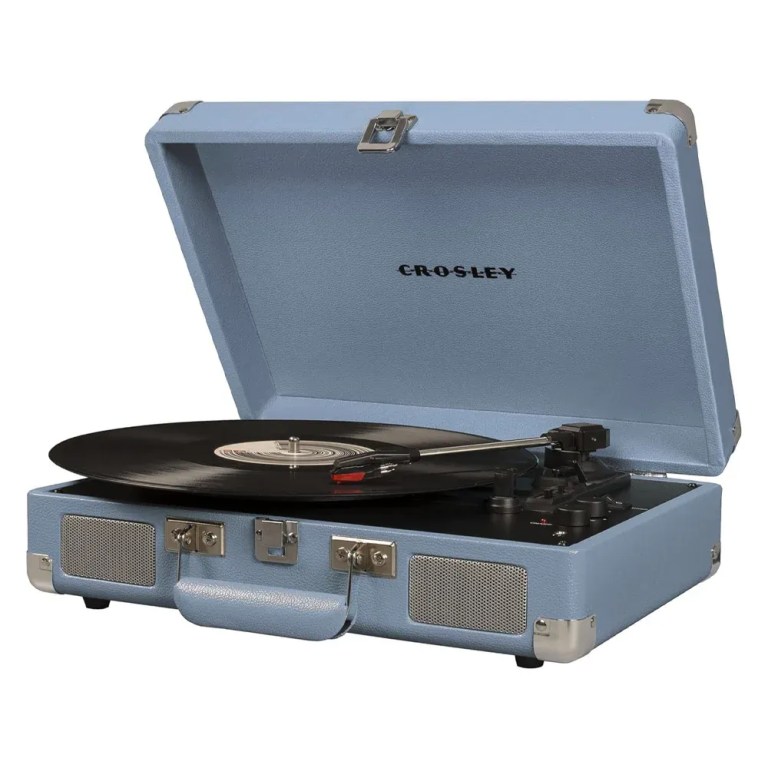 crosley cruiser bluetooth portable turntable tourmaline + crosley entertainment stand bundle crosley cruiser bluetooth portable turntable tourmaline + crosley entertainment stand bundle