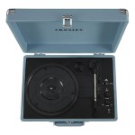 crosley cruiser bluetooth portable turntable tourmaline