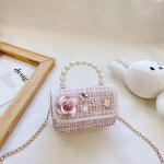 girls small square princess handbag chain shoulder bag messenger bag green
