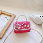 girls small square princess handbag chain shoulder bag messenger bag green