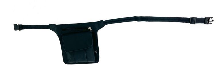 milleni waist bag utility travel belt bum bag adjustable strap w/ zipper in black milleni waist bag utility travel belt bum bag adjustable strap w/ zipper in black