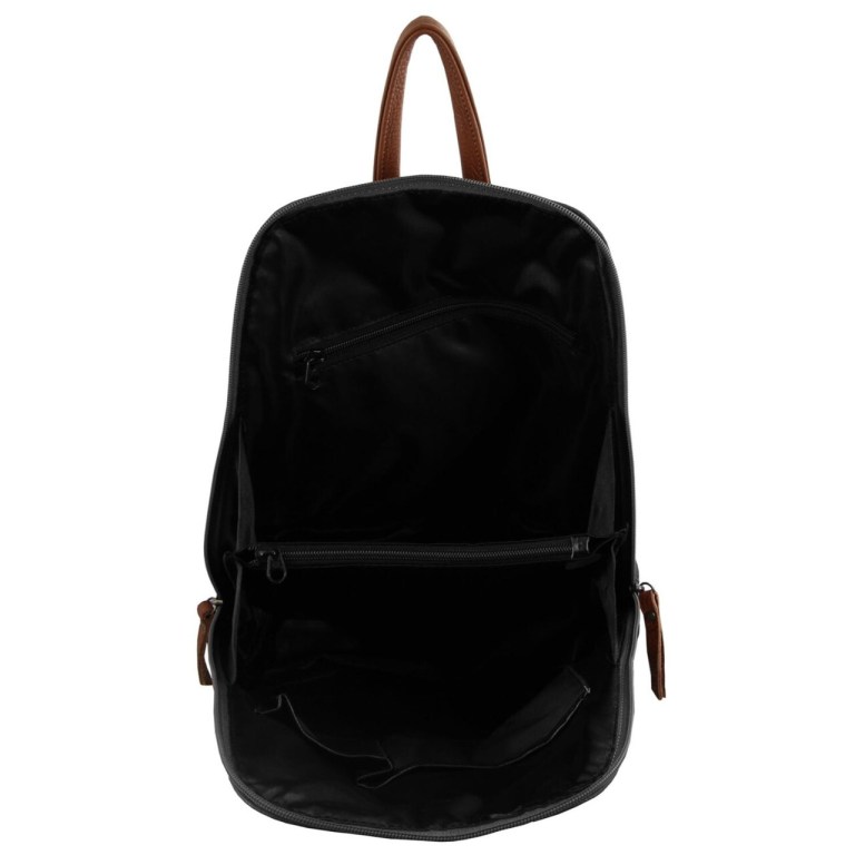 milleni ladies genuine italian leather backpack bag twin zip black/chestnut milleni ladies genuine italian leather backpack bag twin zip black/chestnut