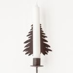 casa verde xmas tree wall sconce 9 x 19cm rust casa verde xmas tree wall sconce 9 x 19cm rust