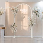 fin set of 3 wedding arch balloon frame metal arch backdrop stand birthday party fin set of 3 wedding arch balloon frame metal arch backdrop stand birthday party