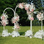 fin set of 3 wedding arch balloon frame metal arch backdrop stand birthday party fin set of 3 wedding arch balloon frame metal arch backdrop stand birthday party