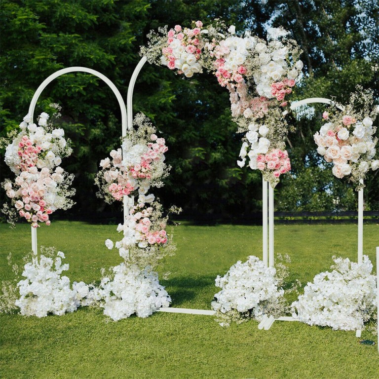 fin set of 3 wedding arch balloon frame metal arch backdrop stand birthday party fin set of 3 wedding arch balloon frame metal arch backdrop stand birthday party
