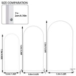 fin set of 3 wedding arch balloon frame metal arch backdrop stand birthday party fin set of 3 wedding arch balloon frame metal arch backdrop stand birthday party