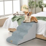 4 step curved dog ramp stairs for training 4 step curved dog ramp stairs for training