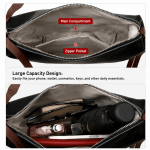 red stylish genuine leather crescent shape shoulder bag for women – compact grained cowhide adjustable crossbody handbag with spacious zipper compartment and leather puller, 28 x 18 x 9 cm red stylish genuine leather crescent shape shoulder bag for women – compact grained cowhide adjustable crossbody handbag with spacious zipper compartment and leather puller, 28 x 18 x 9 cm