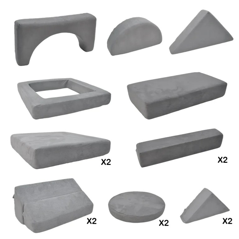 17pcs modular kids play sofa toddler couch high density foam play block with washable cover creative fort building playset for bedroom playroom living room 17pcs modular kids play sofa toddler couch high density foam play block with washable cover creative fort building playset for bedroom playroom living room