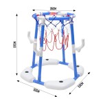 pool basketball hoop set floating swimming pool toys inflatable poolside game with 4 balls 12 circles and pump fun water sport toy for kids and adults pool basketball hoop set floating swimming pool toys inflatable poolside game with 4 balls 12 circles and pump fun water sport toy for kids and adults