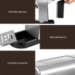devanti k7 cordless stick vacuum cleaner plus coffee maker machine espresso
