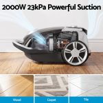 devanti bagged vacuum cleaner powerful suction for carpet wood tile floor devanti bagged vacuum cleaner powerful suction for carpet wood tile floor