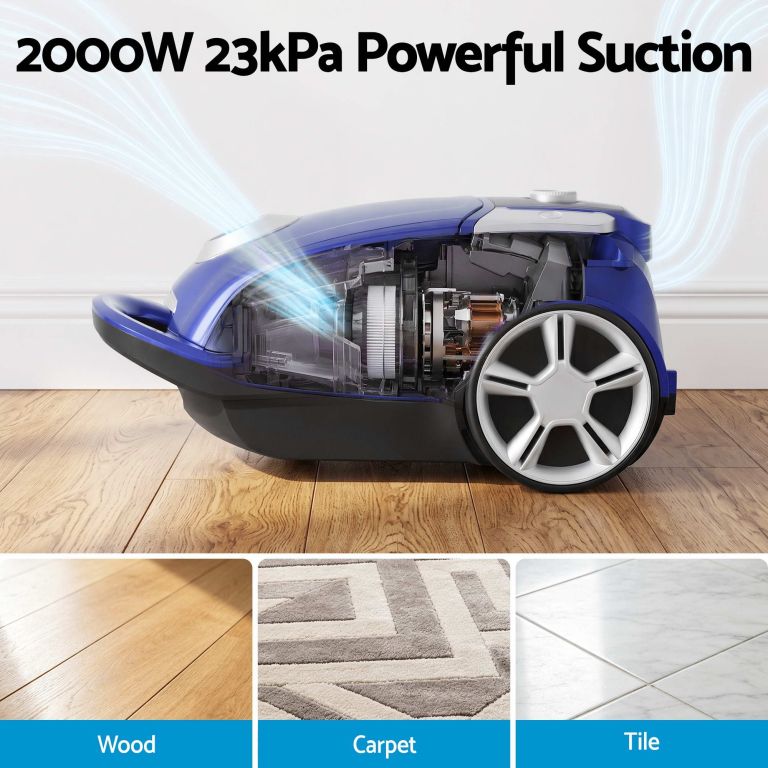 devanti bagged vacuum cleaner powerful suction for carpet wood tile floor devanti bagged vacuum cleaner powerful suction for carpet wood tile floor