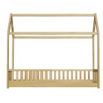 artiss bed frame wooden kids house frame oak rock artiss bed frame wooden kids house frame oak rock