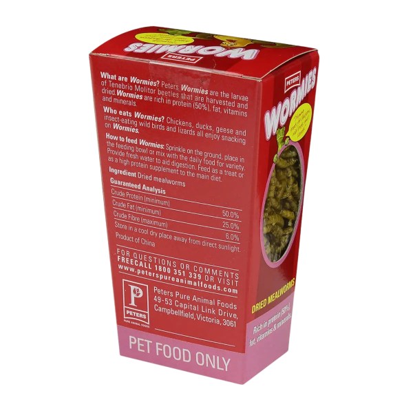 peters wormies 40g x10 peters wormies 40g x10