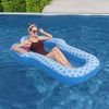 bestway 1.78m x 1.17m comfort plush lounge