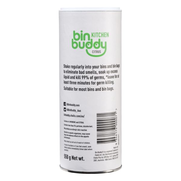 bin buddy citrus 550g power x3 bin buddy citrus 550g power x3