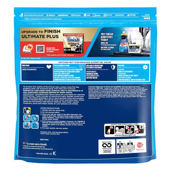 finish power fresh x 61 dishwasher tablets