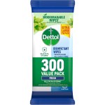dettol 600 x disinfectant wipes fresh (300's x 2)