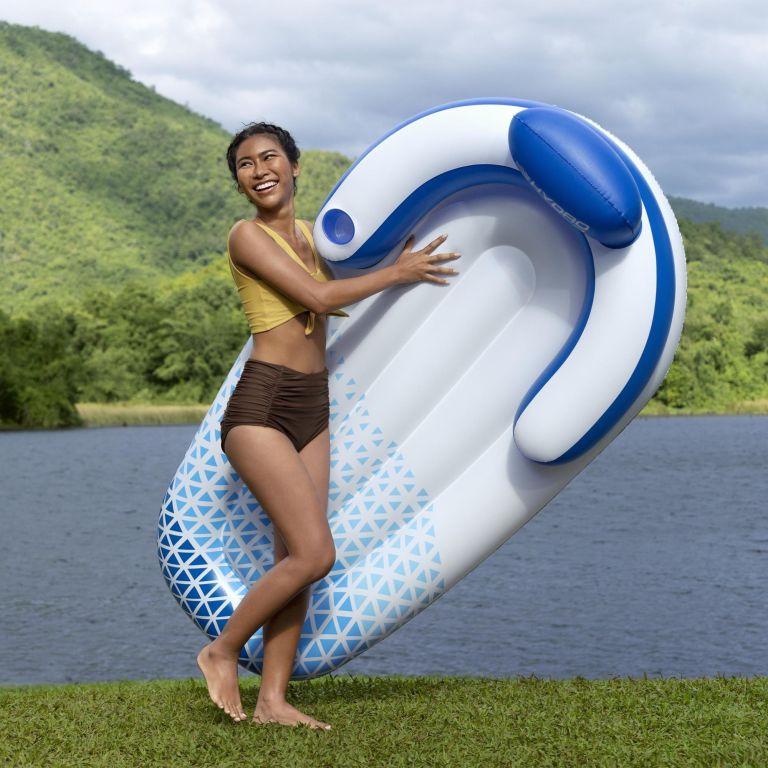 hydro force 1.91m x 1.07m indigo wave lounge