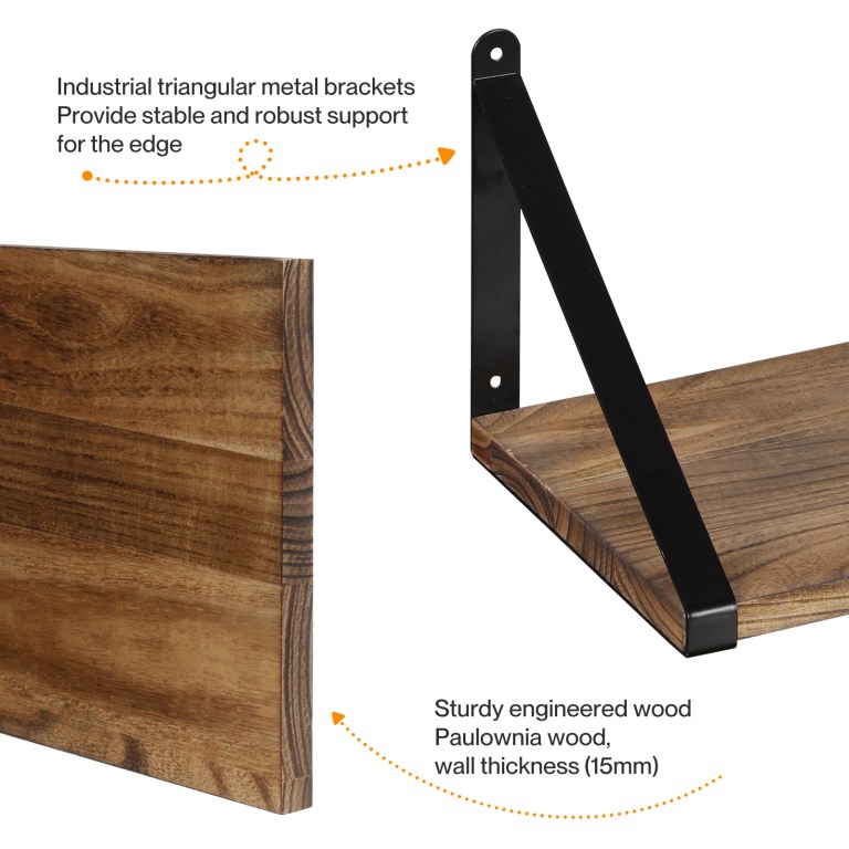 levede floating wall shelves 3pcs rustic wooden storage display bookshelf rack levede floating wall shelves 3pcs rustic wooden storage display bookshelf rack
