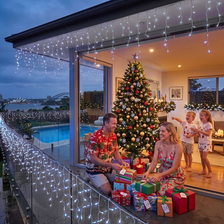 jingle jollys 32m christmas lights solar icicle string lights 960 led cool white jingle jollys 32m christmas lights solar icicle string lights 960 led cool white