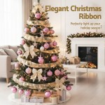 jingle jollys christmas tree decoration set ribbon baubles ornaments party 34pcs jingle jollys christmas tree decoration set ribbon baubles ornaments party 34pcs