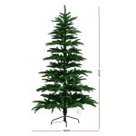 jingle jollys christmas tree 2.1m led sparse xmas tree 860 tips party decoration