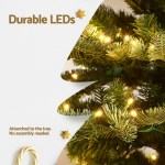 jingle jollys christmas tree 2.1m led sparse xmas tree 860 tips party decoration