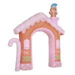 jingle jollys christmas inflatable gingerbread man candy 3.2m illuminated decorations jingle jollys christmas inflatable gingerbread man candy 3.2m illuminated decorations