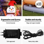jingle jollys christmas inflatable snowman dog 4.2m tall outdoor decorations illuminated jingle jollys christmas inflatable snowman dog 4.2m tall outdoor decorations illuminated