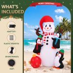 jingle jollys christmas inflatable snowman 1.8m height led outdoor decorations illuminated jingle jollys christmas inflatable snowman 1.8m height led outdoor decorations illuminated