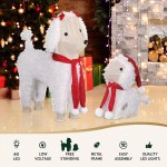 jingle jollys christmas lights 60 led fairy light 2pcs dog decorations set jingle jollys christmas lights 60 led fairy light 2pcs dog decorations set