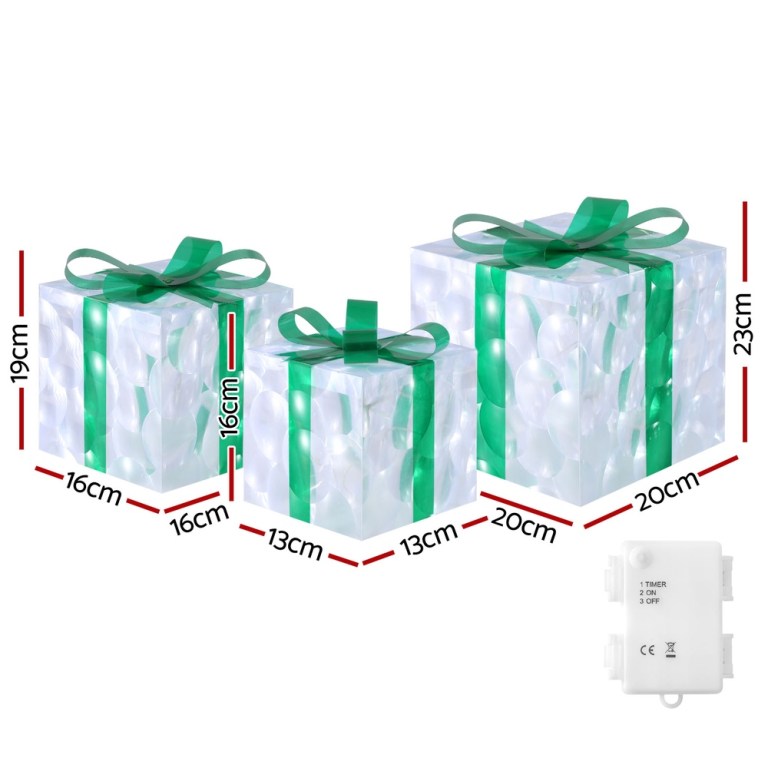 3 pcs christmas lights 70 led fairy light gift box jingle jollys 3 pcs christmas lights 70 led fairy light gift box jingle jollys