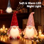 jingle jollys christmas gnomes light up christmas decorations plush goblin set of 3 warm white jingle jollys christmas gnomes light up christmas decorations plush goblin set of 3 warm white