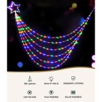 320 led 5m christmas lights solar string fairy light jingle jollys