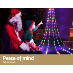 320 led 5m christmas lights solar string fairy light jingle jollys
