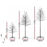 jingle jollys 3 pack led christmas tree lighted birch tree indoor outdoor xmas decor warm white jingle jollys 3 pack led christmas tree lighted birch tree indoor outdoor xmas decor warm white