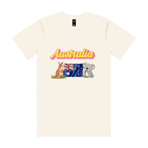 men's kangaroo & koala t shirt men's kangaroo & koala t shirt