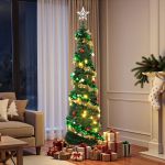 jingle jollys pop up christmas tree pre decorated warm white led 160cm jingle jollys pop up christmas tree pre decorated warm white led 160cm