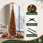 jingle jollys 160cm pop up christmas tree artificial christmas tree golden maple leaf jingle jollys 160cm pop up christmas tree artificial christmas tree golden maple leaf