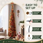 jingle jollys 160cm pop up christmas tree artificial christmas tree golden maple leaf jingle jollys 160cm pop up christmas tree artificial christmas tree golden maple leaf