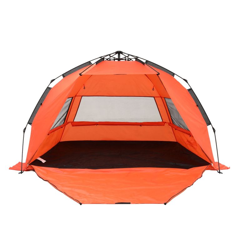 weisshorn beach tent 3 4 person pop up sun shade upf 50 automatic outdoor orange weisshorn beach tent 3 4 person pop up sun shade upf 50 automatic outdoor orange